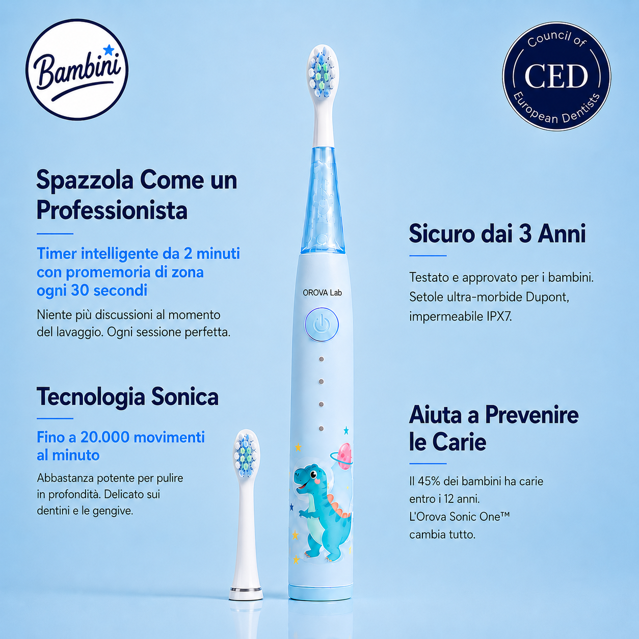 Orova Sonic One™ - Bambini
